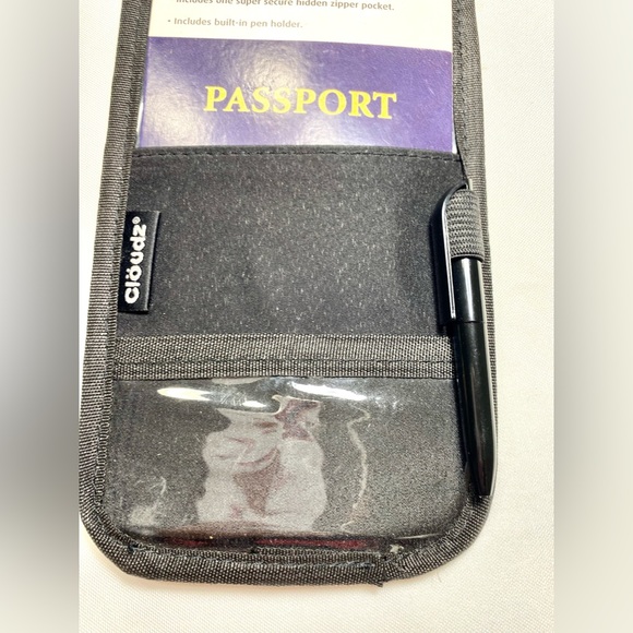 HOLDER Passport, ID, Boarding Pass Holder Bag travel security - Picture 4 of 10